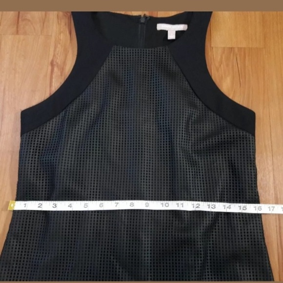 Banana Republic Faux Leather Sheath Dress Size 2 - Picture 8 of 14